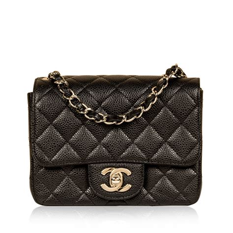 chanel mini flap caviar black|The Ultimate Bag Guide: The Chanel Classic Flap Bag.